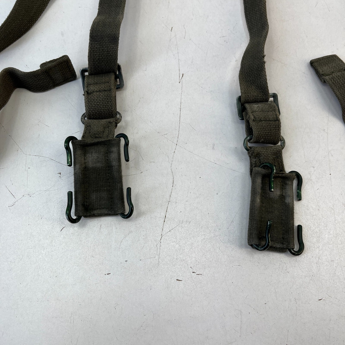 British Military 58 Pattern Webbing Yoke Harness with Both Belt Attachments