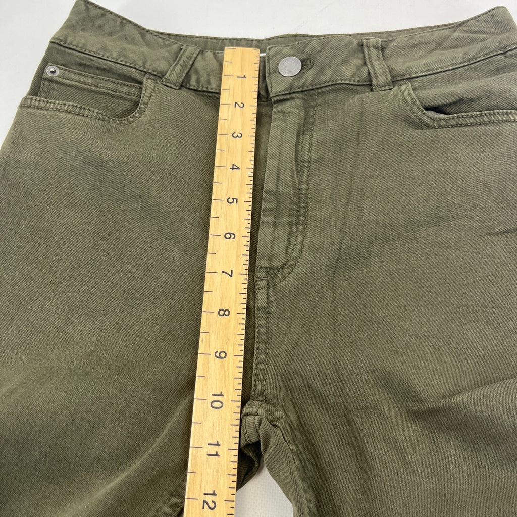 Marks & Spencer Khaki Green Super Skinny Jeans UK Women's size 10L - NWOT