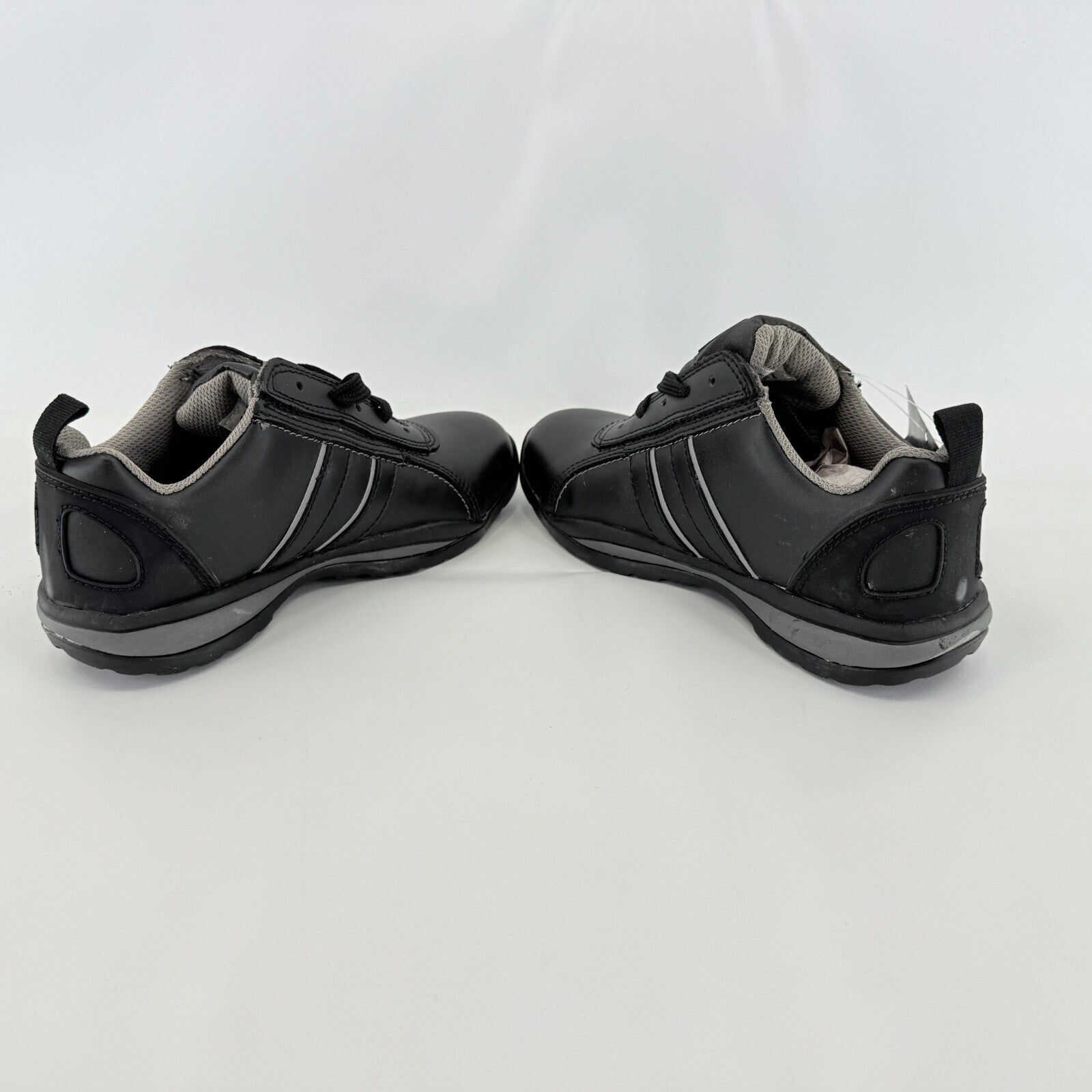 Grafters Leather Ankle Safety Boots Steel Toe Cap Lace Up Work Trainer UK size 3
