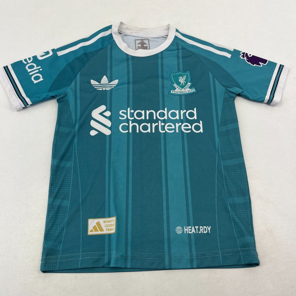 Liverpool 25/26 Third Kit Shirt #11 M Salah Kids size 8-9 years