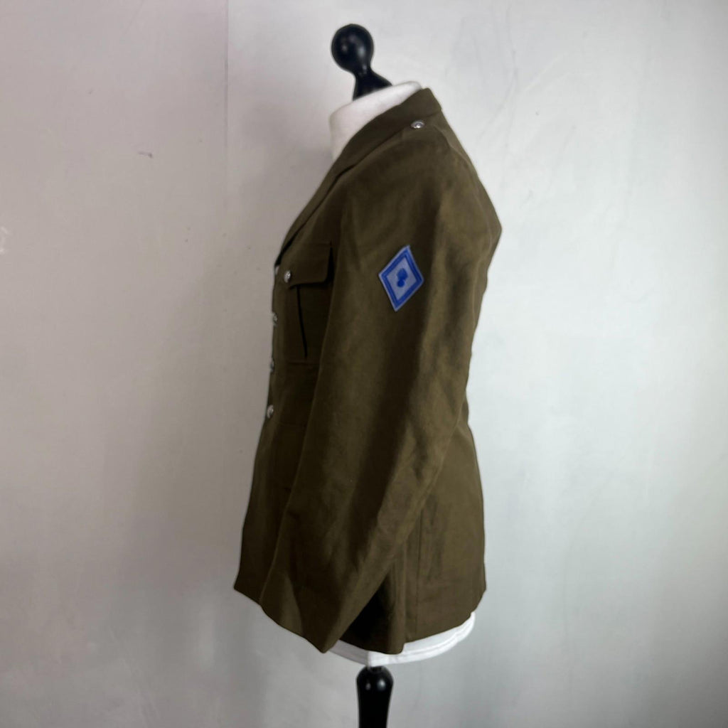 Rare Vintage 1971 French Military Jacket Parade Dress Tunic size 96C