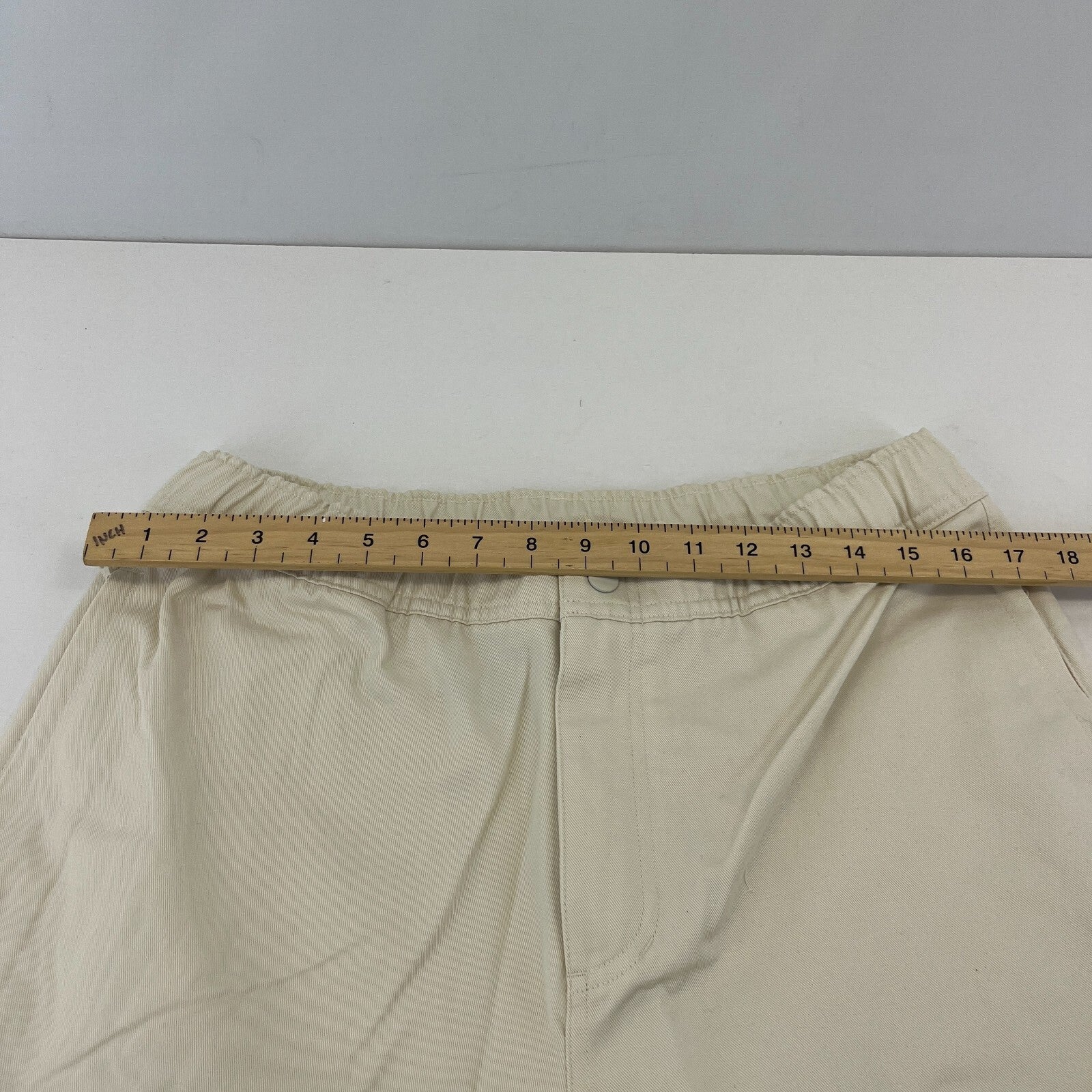 Adidas Originals Chino Pants size M Light Beige Straight Leg Chinos Trousers