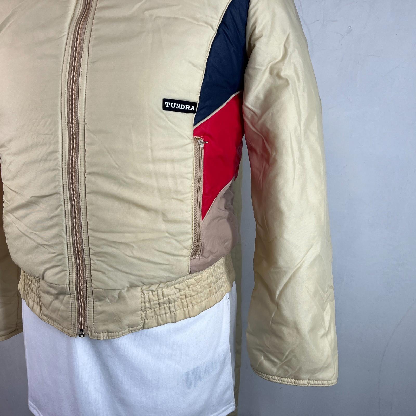 Vtg Tundra by Jasper Cameron Ski Jacket & Salopettes Set Beige size 42 Near Mint