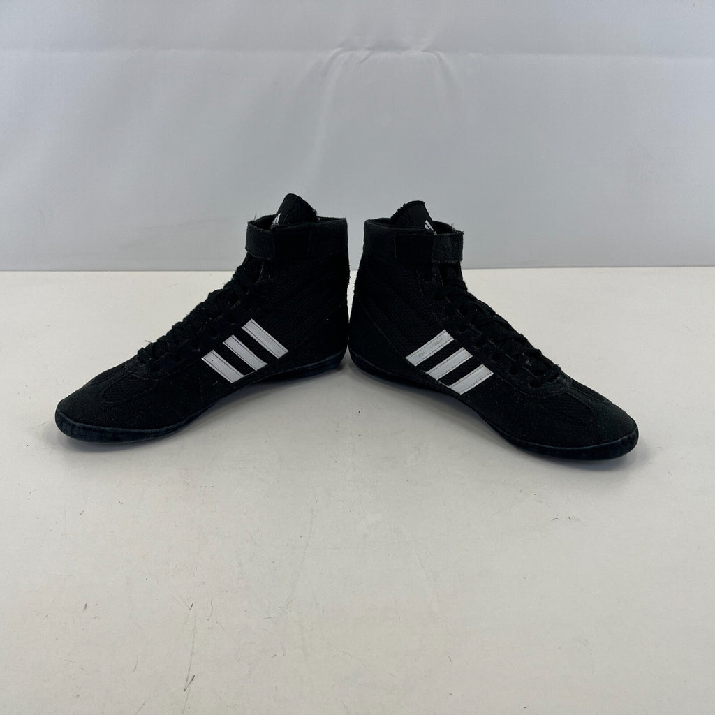 adidas Combat Speed 4 Wrestling Trainers Shoes Black & White size UK 6 EU 39 1/3