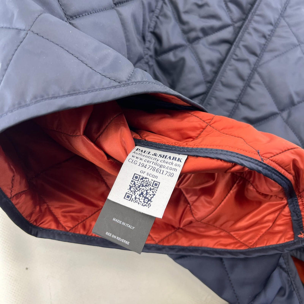 Paul and Shark Lightweight Quilted Gilet Bodywarmer size XL in Navy Blue