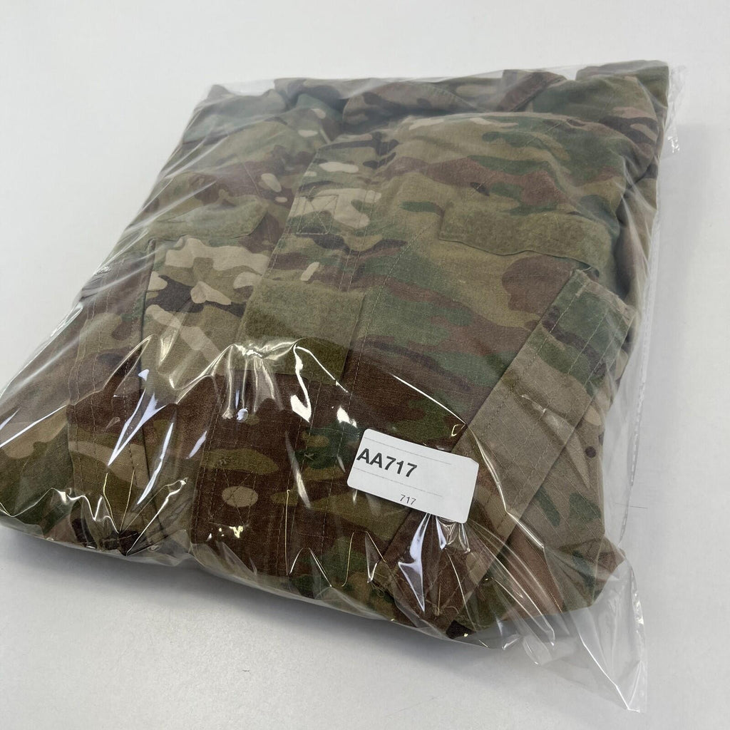 US Army Surplus Issue Woodland BDU Jacket Camo Combat Uniform size Large