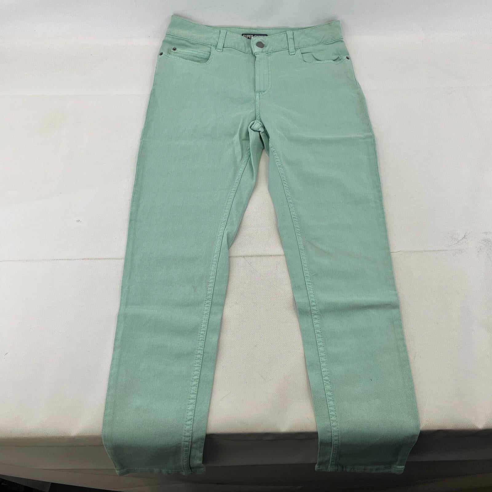 Marks & Spencer Mint Green Super Skinny Jeans - UK size 12R - BNWOT