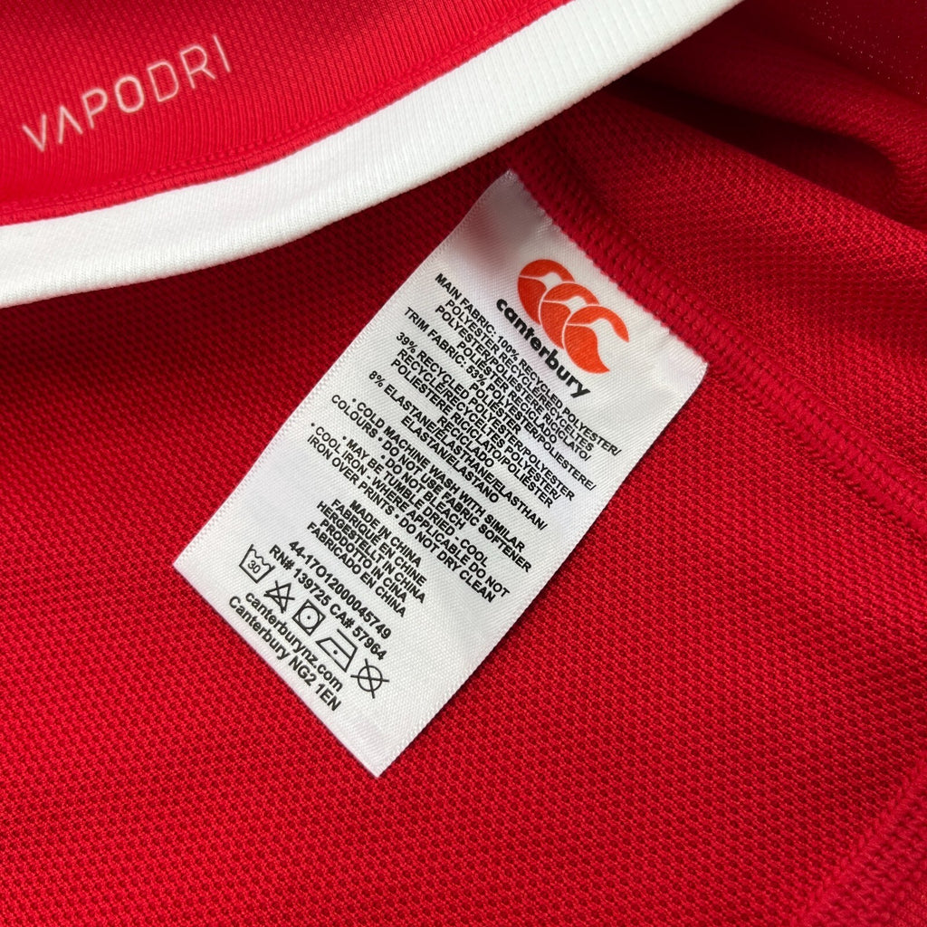 Canterbury British Irish Lions 2021 Tour Rugby Union Pro Shirt Men's size M Red
