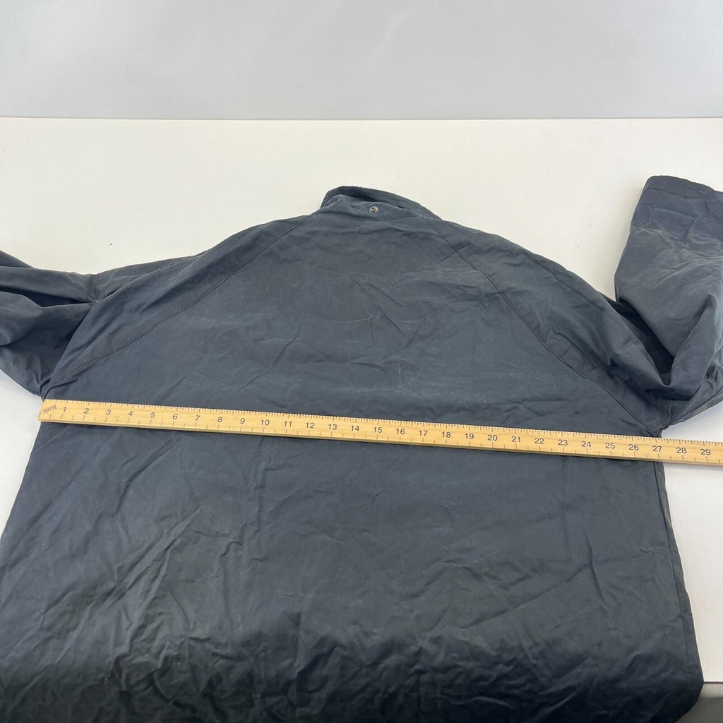 RAF Coats Wax Jacket in Black Mens size M Country Field Coat
