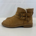 Ugg Aliso Women's Ankle Boots Tan Suede Leather size UK 8 EU 41 Model 1014623