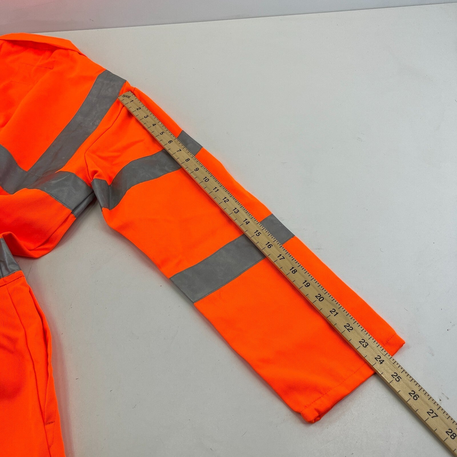Hercules Men's Hi-Vis Orange Overalls Boiler Suit Coveralls size Large