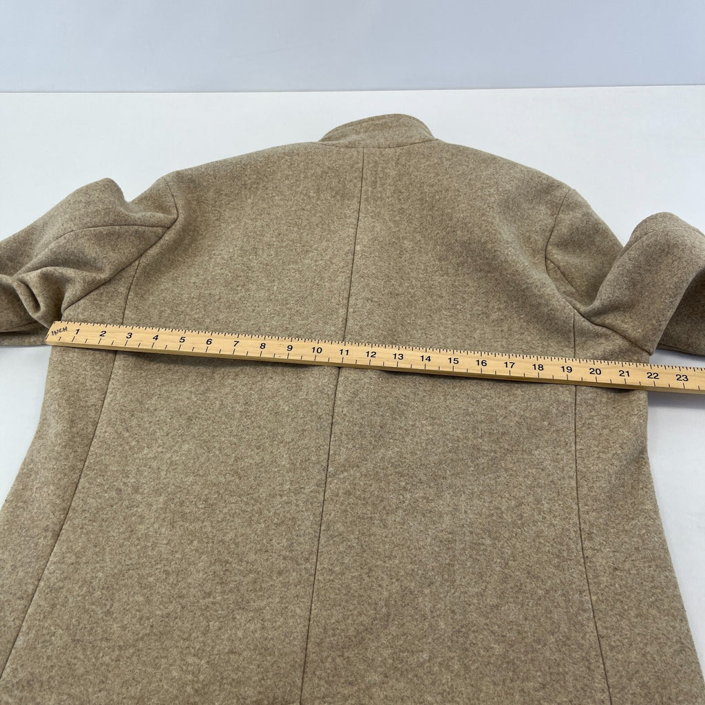 Simon Carter London Coat Mens 42R (Large) Oatmeal Beige Outdoors Office Smart Jacket