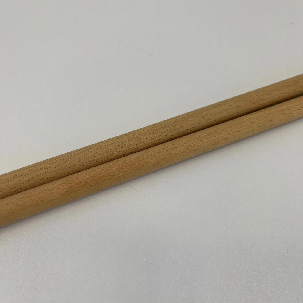 Pair of Band Hero Wooden Drum Sticks – Natural Wood – MINT Condition