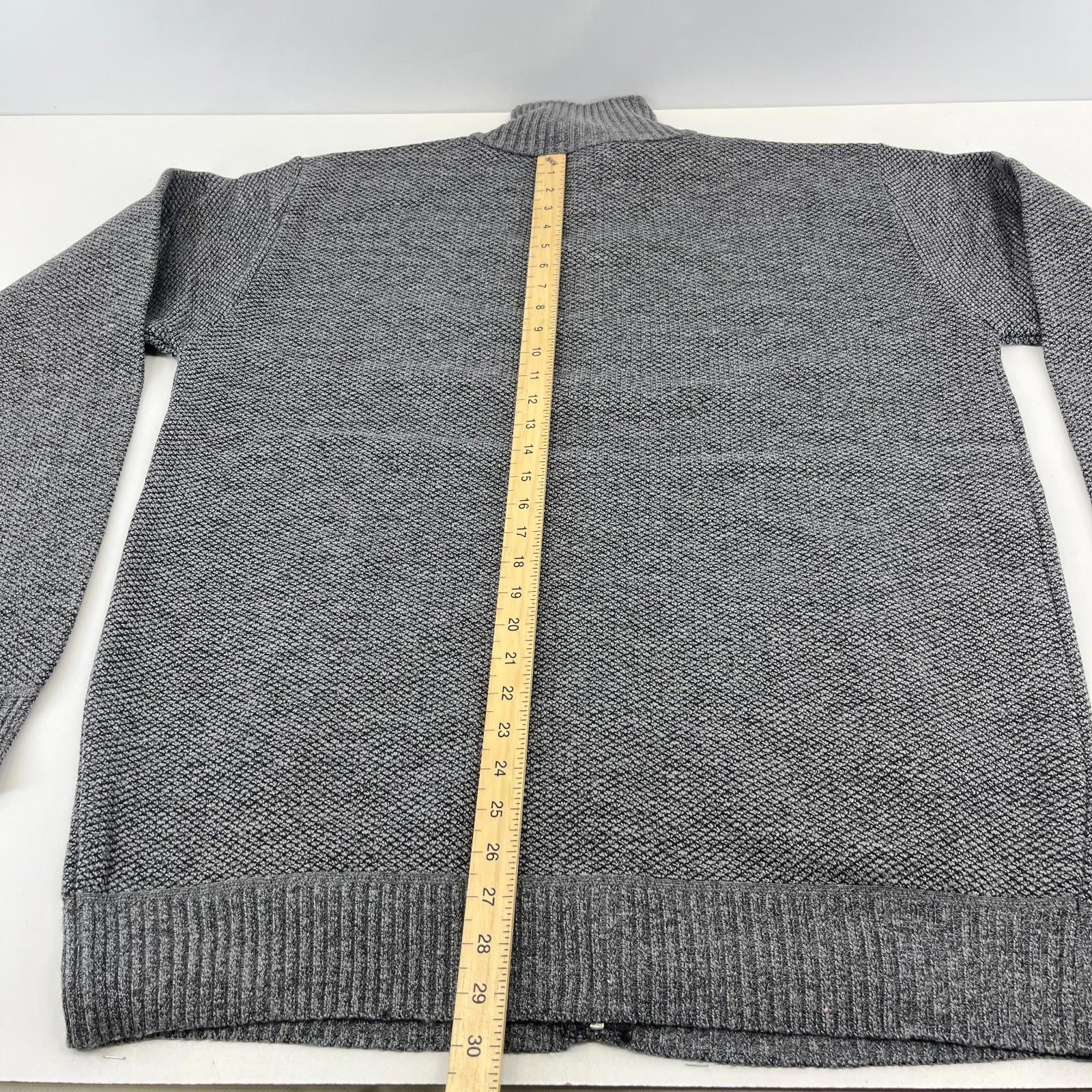 Raphael Valencino Thermal Fleece Lined Jacket Grey Long Sleeve Mens 2XL - New
