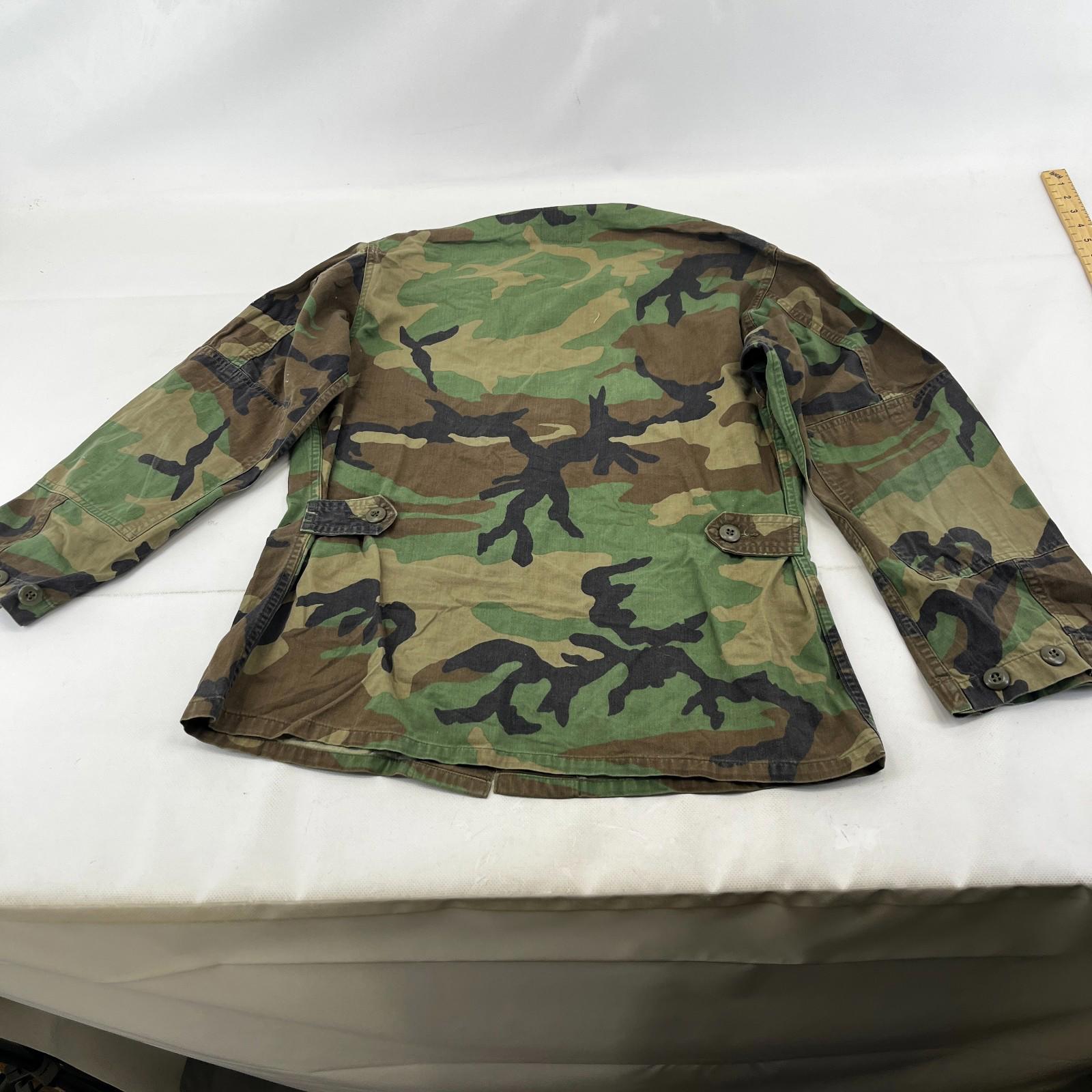 US Army Combat Jacket Woodland Camo size M