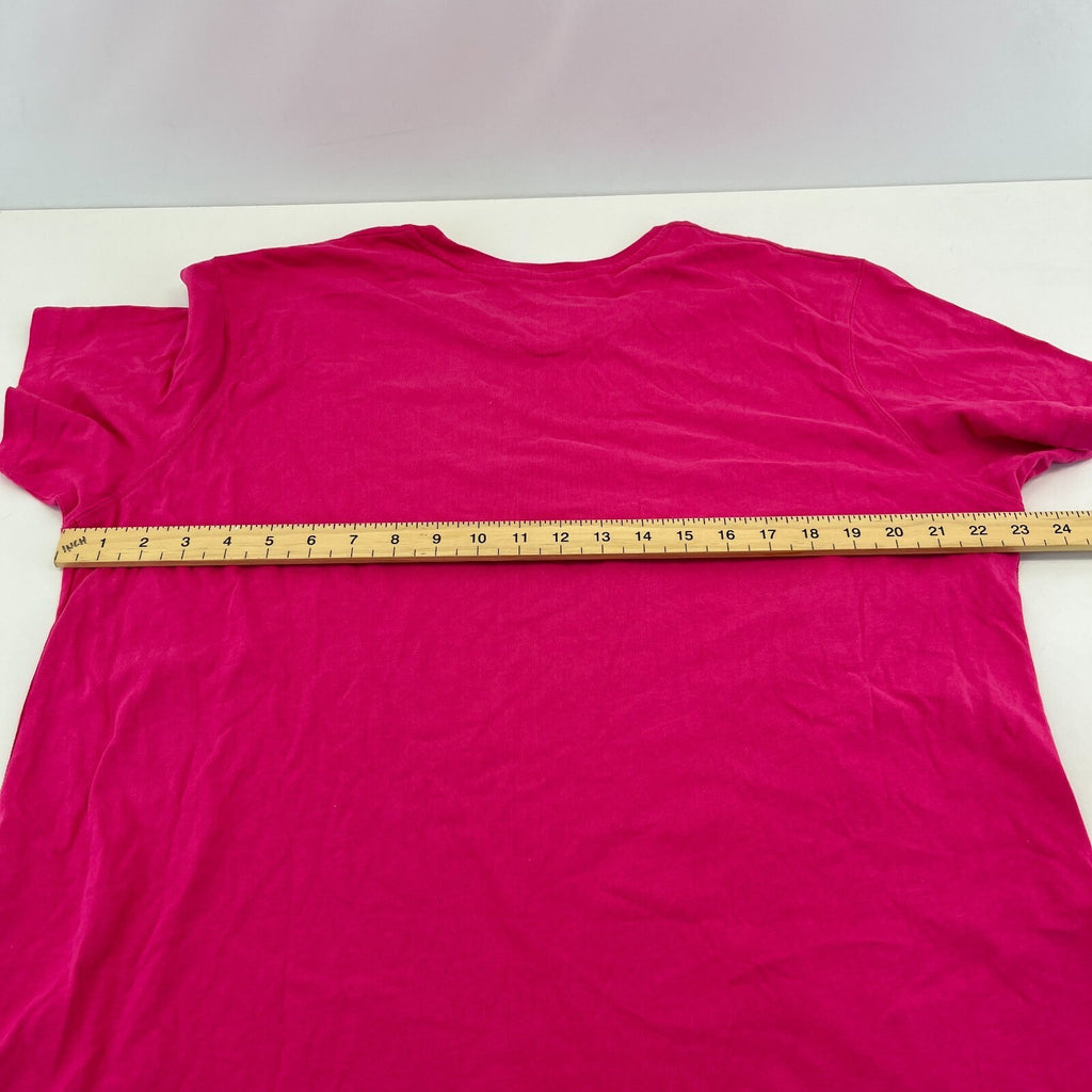 Joe Browns Pink & Yellow Crew Neck Short Sleeve T-Shirt 100% Cotton size 2XL