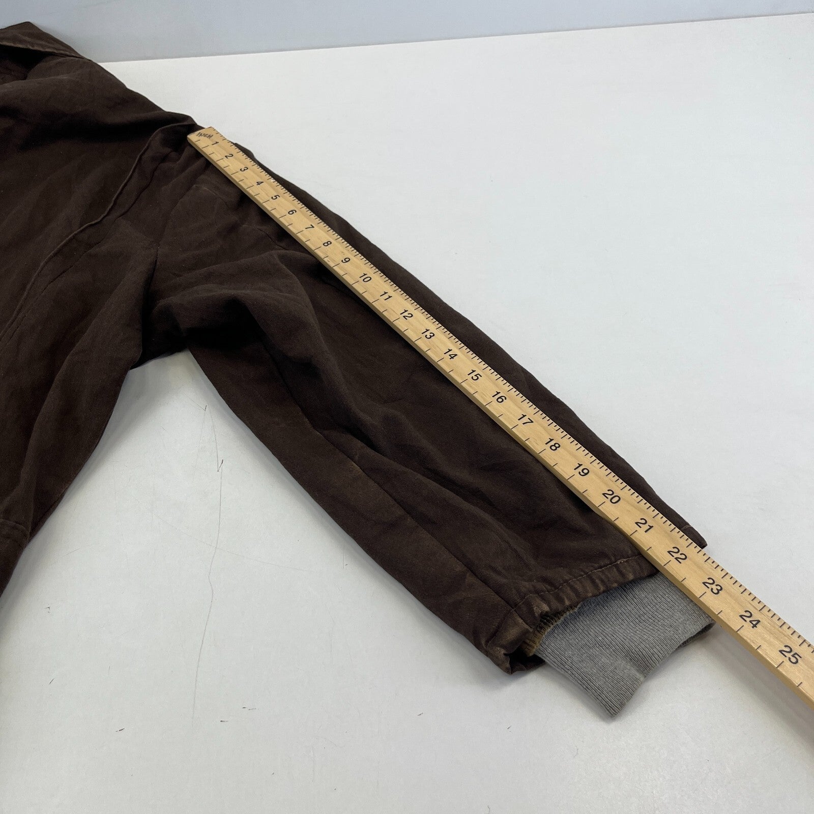 Vintage Walls Blizzard Pruf Brown Lined Overalls Men's Large-Regular Made in USA