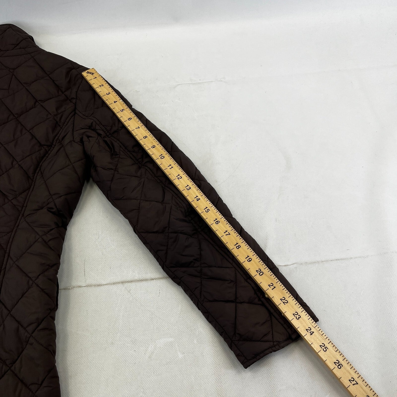 Tom Joule Joules Quilted Jacket in Chocolate Brown UK size 10
