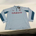 Aston Villa Quarter Zip Player's Mid Layer size Large Long Sleeve BNWT
