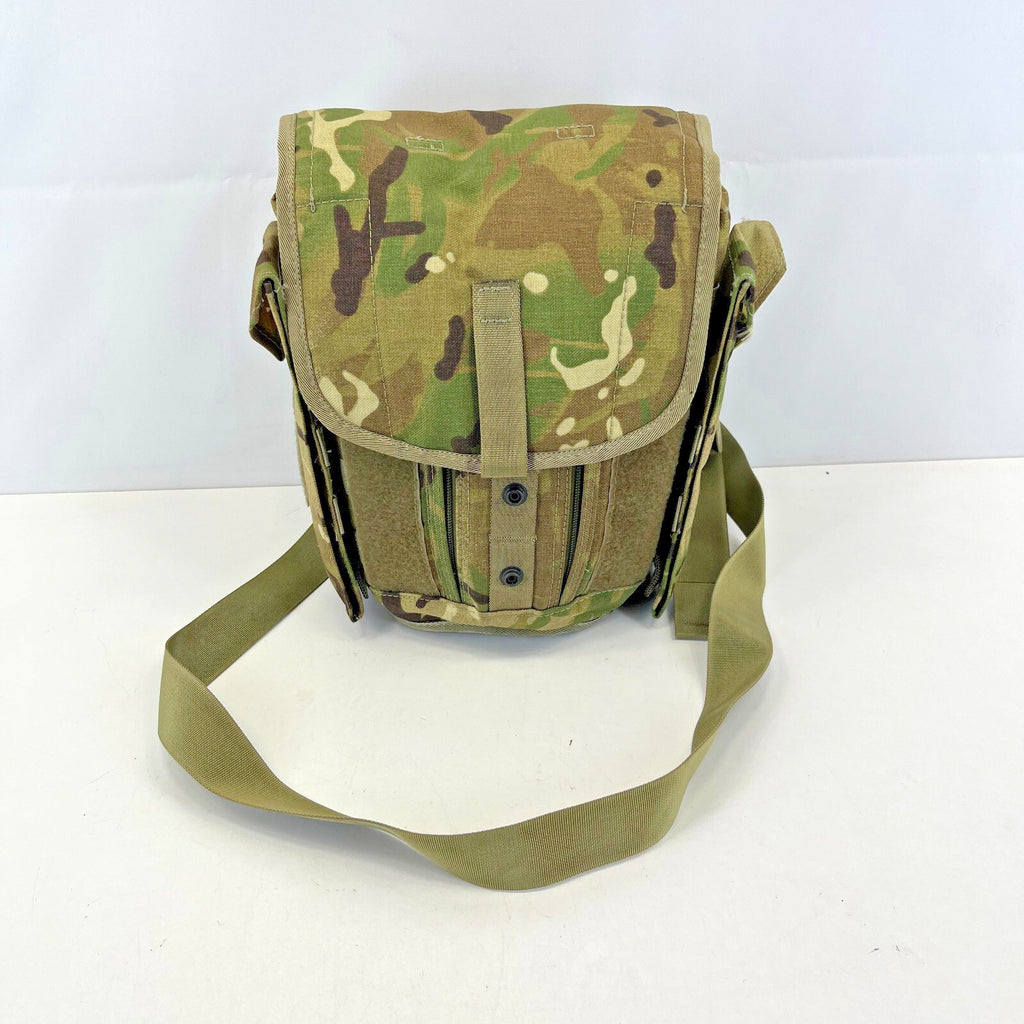 British Army MTP Respirator Bag Field Pack Gas Mask Military Surplus