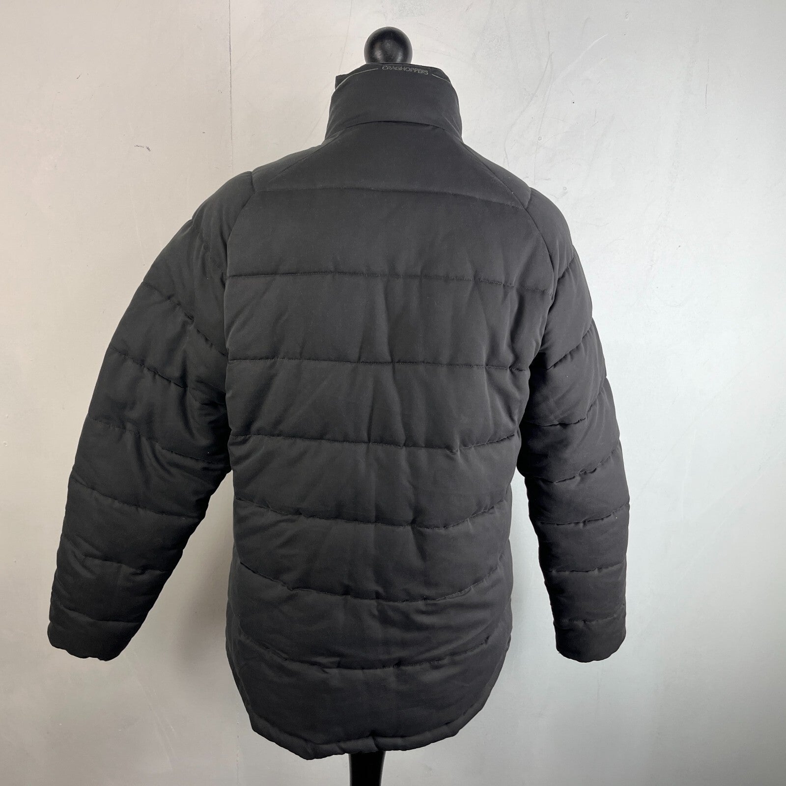Craghoppers Men’s Insulated Quilted Puffer Jacket size M Dark Grey - VGC