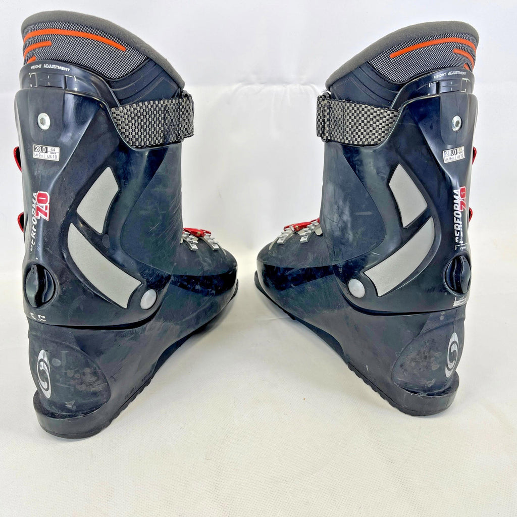 Salomon Performa 7.0 Ski Boots Men's size UK 9.5 EU 44 Black & Red