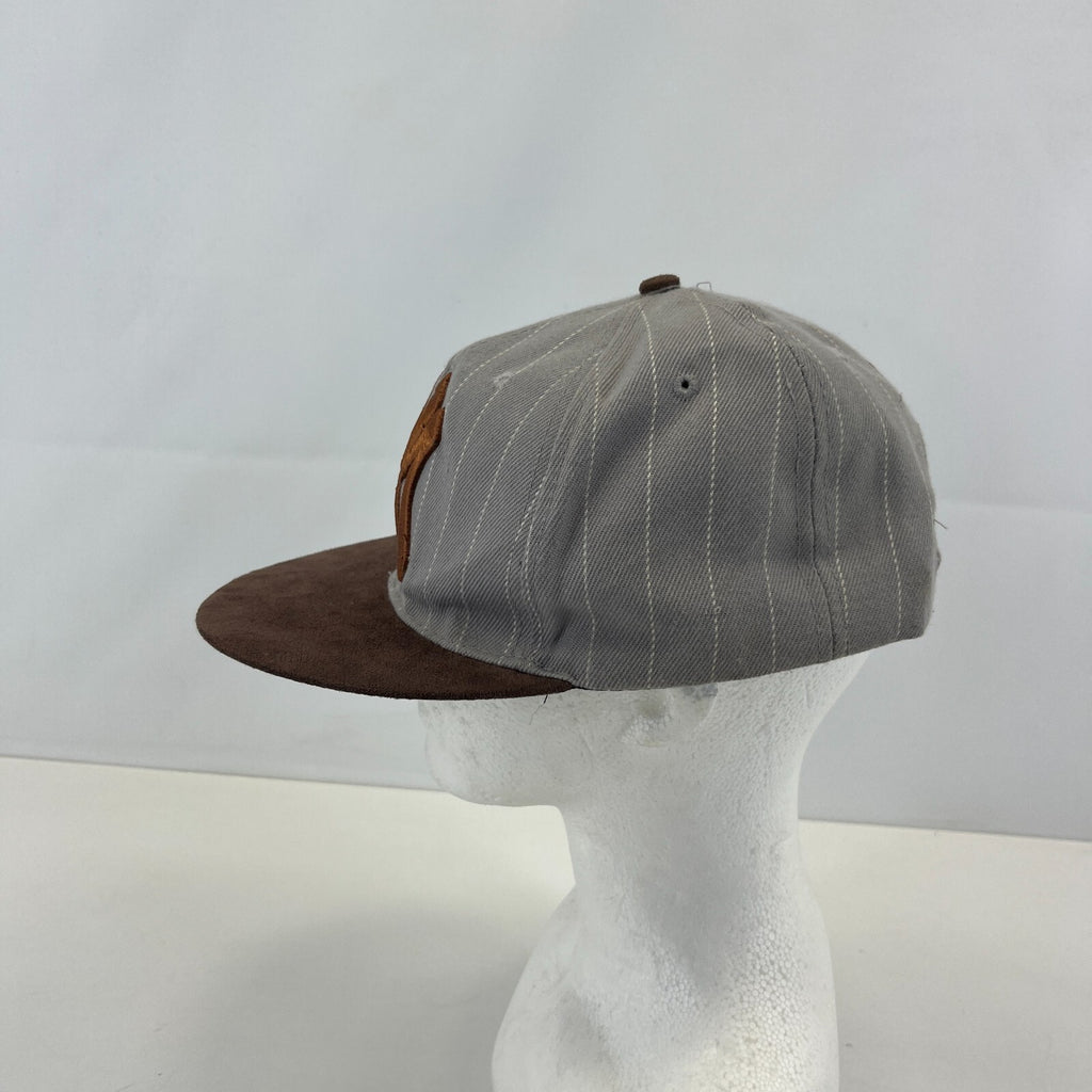New York Yankees Gray & Brown Baseball Snapback Cap 7 1/4 58cm