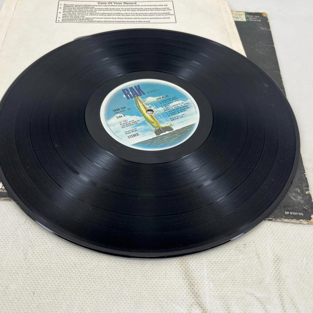 Kim Wilde Self Titled 12" Vinyl Album Record VG+/F 1981