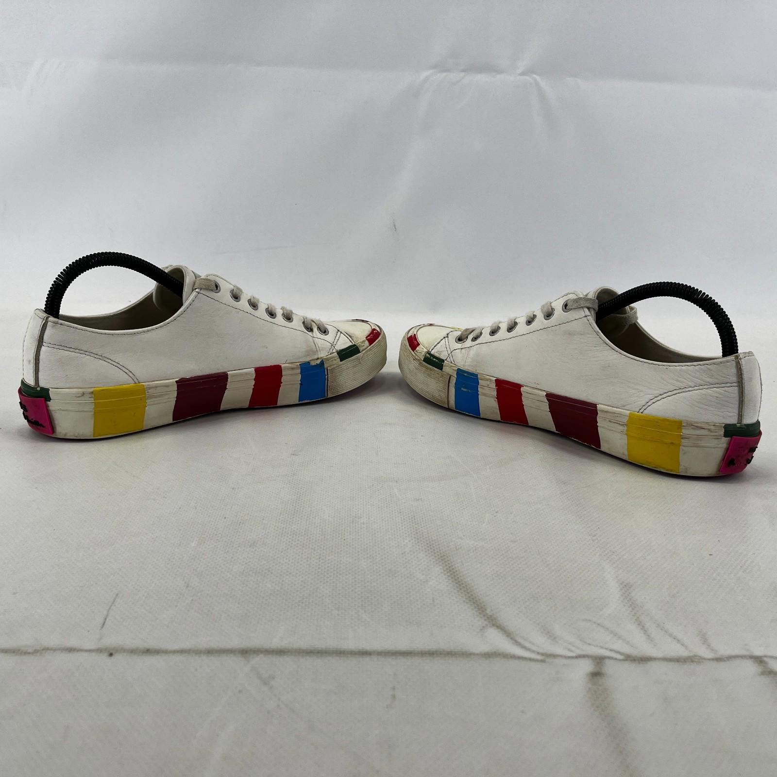 PS Paul Smith White Leather Trainers UK size 6.5 - EU 40