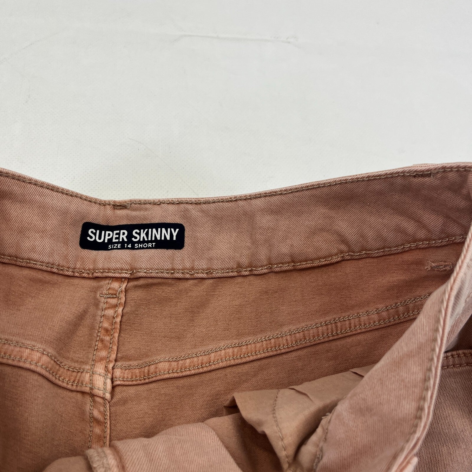 Marks & Spencer Pale Pink Super Skinny Jeans - UK size 14S - BNWOT