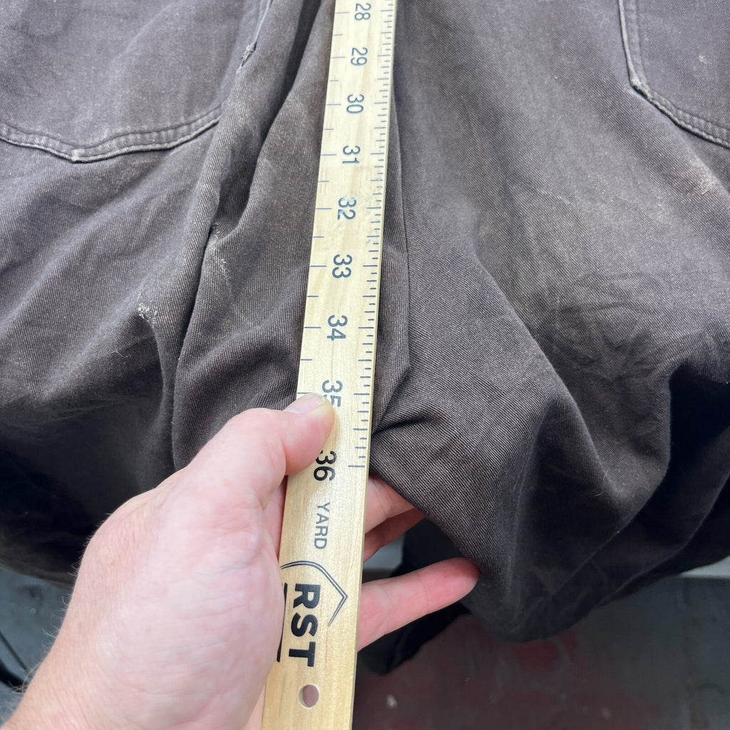 Vintage Walls Blizzard Pruf Brown Lined Overalls Men's Large-Regular Made in USA
