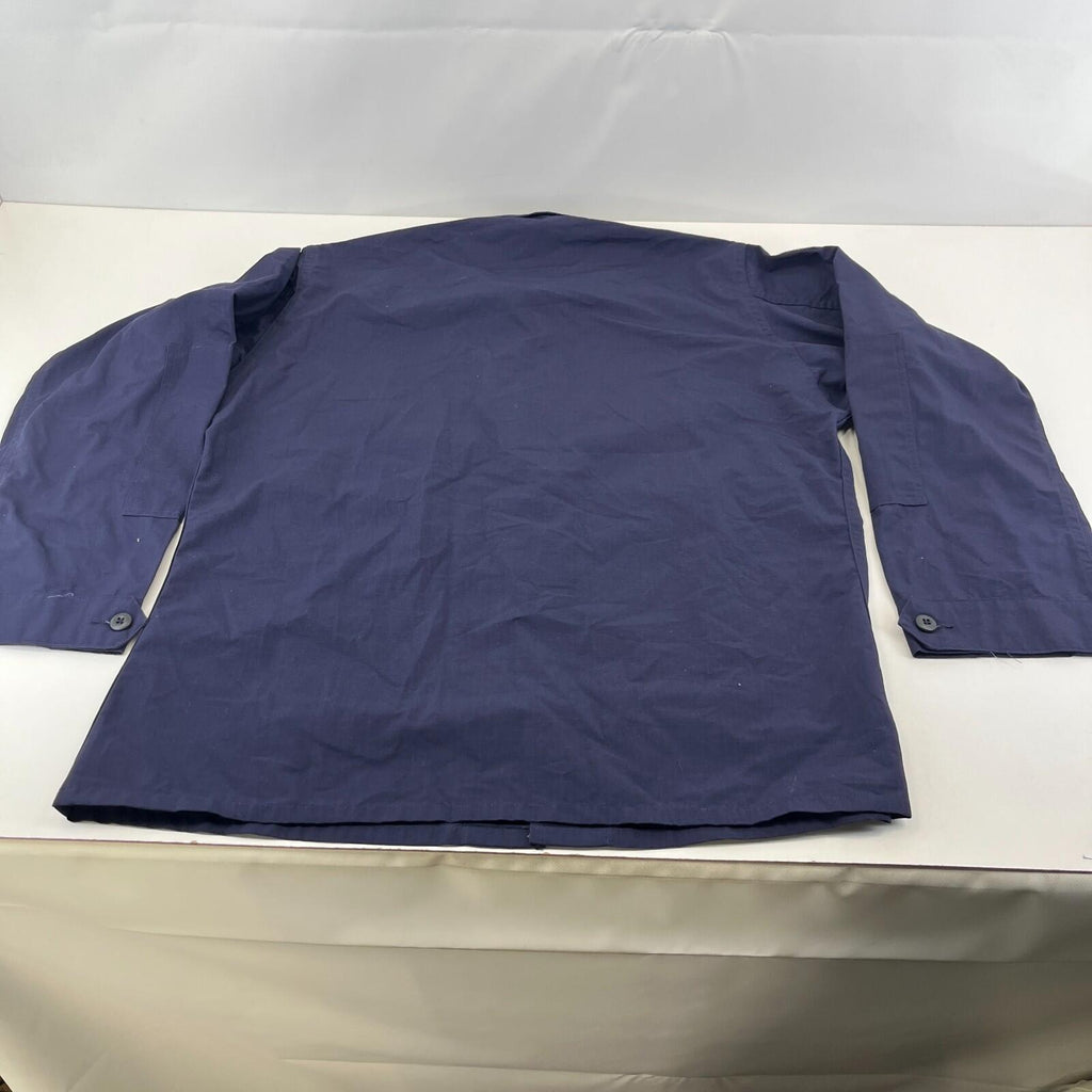 US Navy Chore Shacket Jacket Shirt Blue Ripstop size 2XL