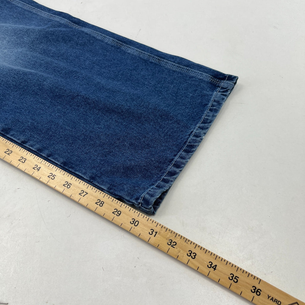 Kickers Classics Baggy Denim Dungarees Overalls Mid Blue Wash size 30 L31" BNWT