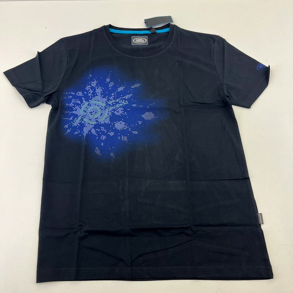 Land Rover Mens Leisure Sport T-Shirt in Black size M