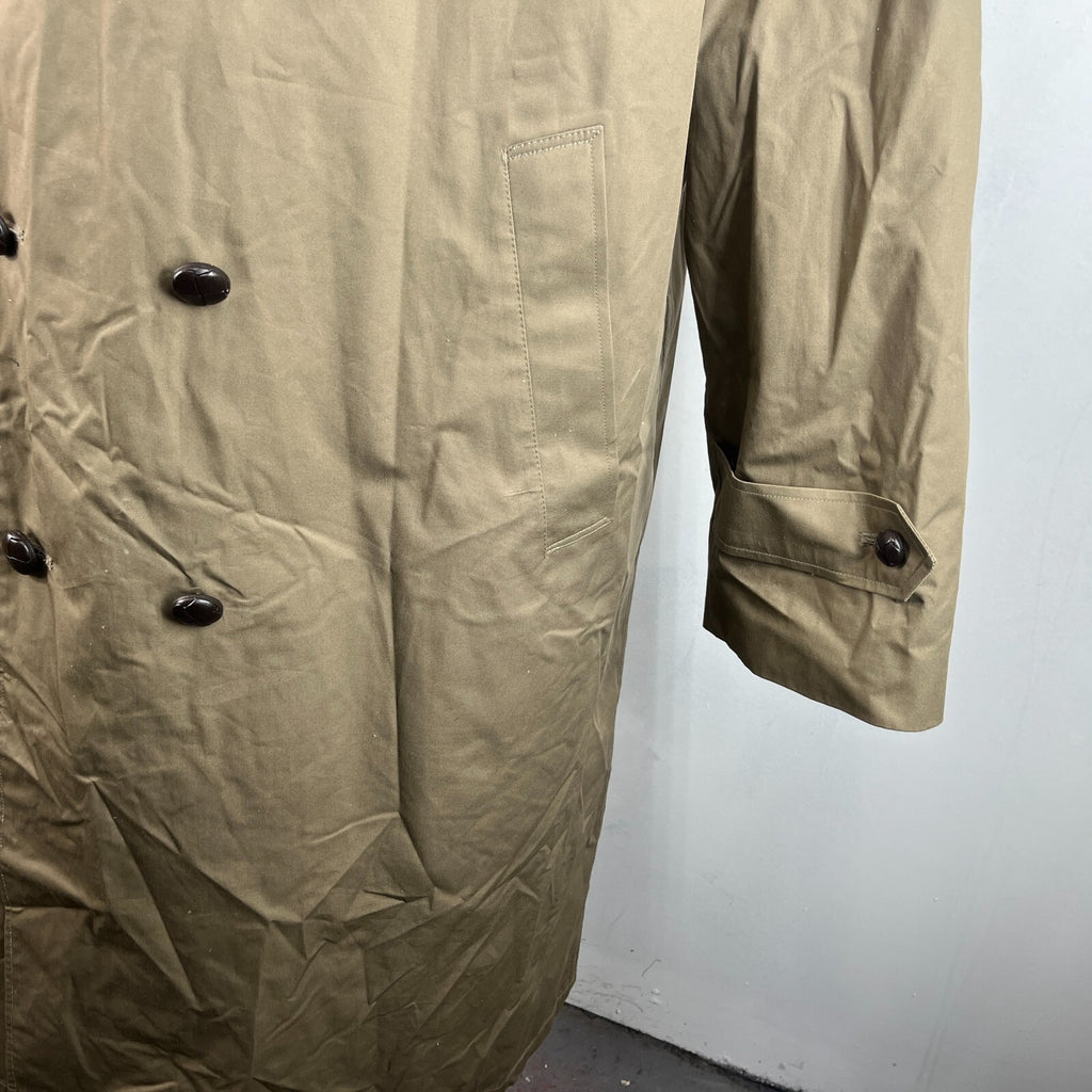 Dutch Army Military Trench Coat inc Removable Quilt Liner Khaki Green EU size 57