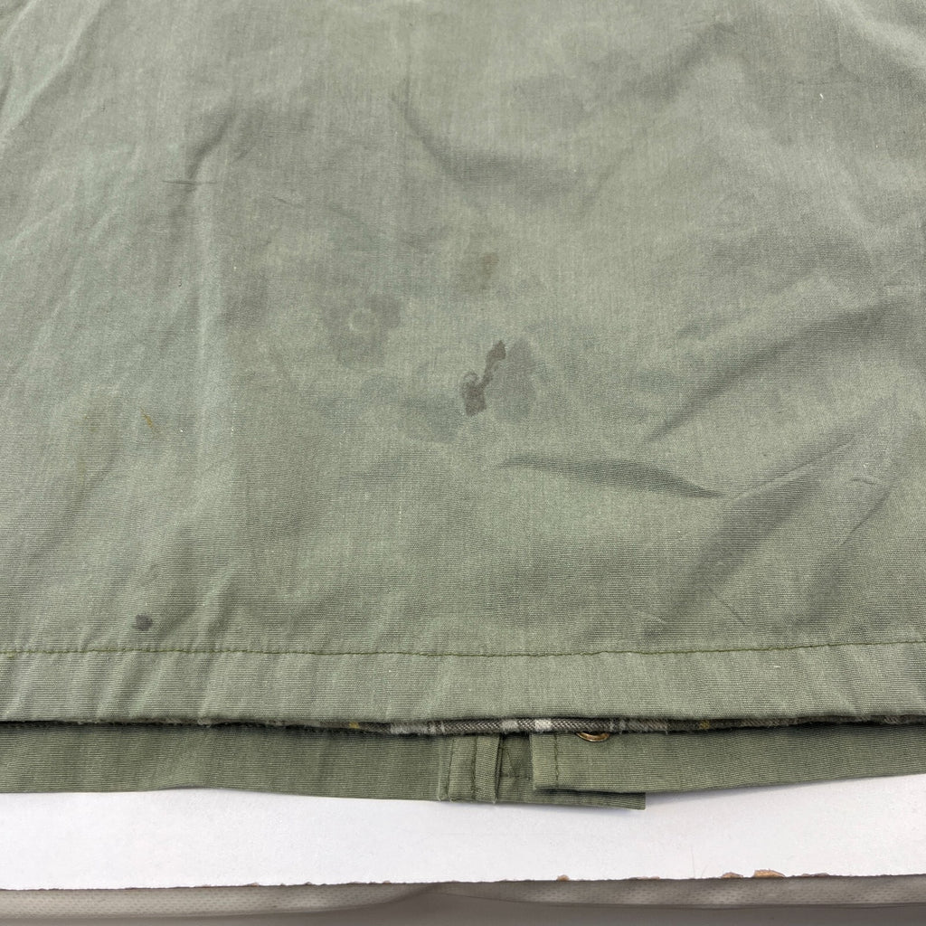 Decathlon Cropped Sleeve Shooting Hunting Jacket w/ Poachers Pocket Green UK 2XL