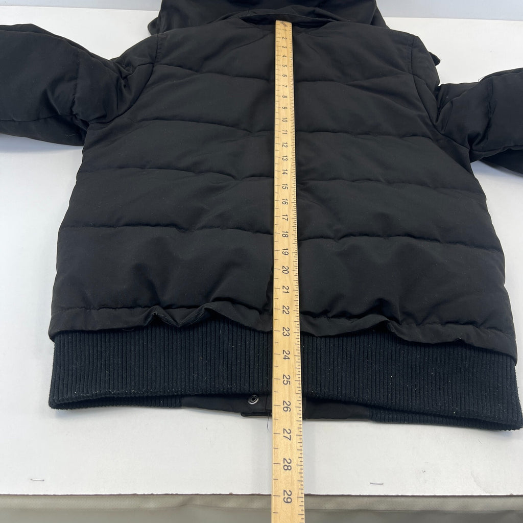 Superdry Everest Mountain Parka in Black with Hood UK Women's size 12