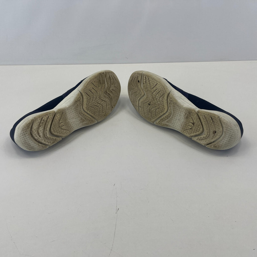 Skechers Women's Slip On Trainers Navy Blue size UK 7 EU 40