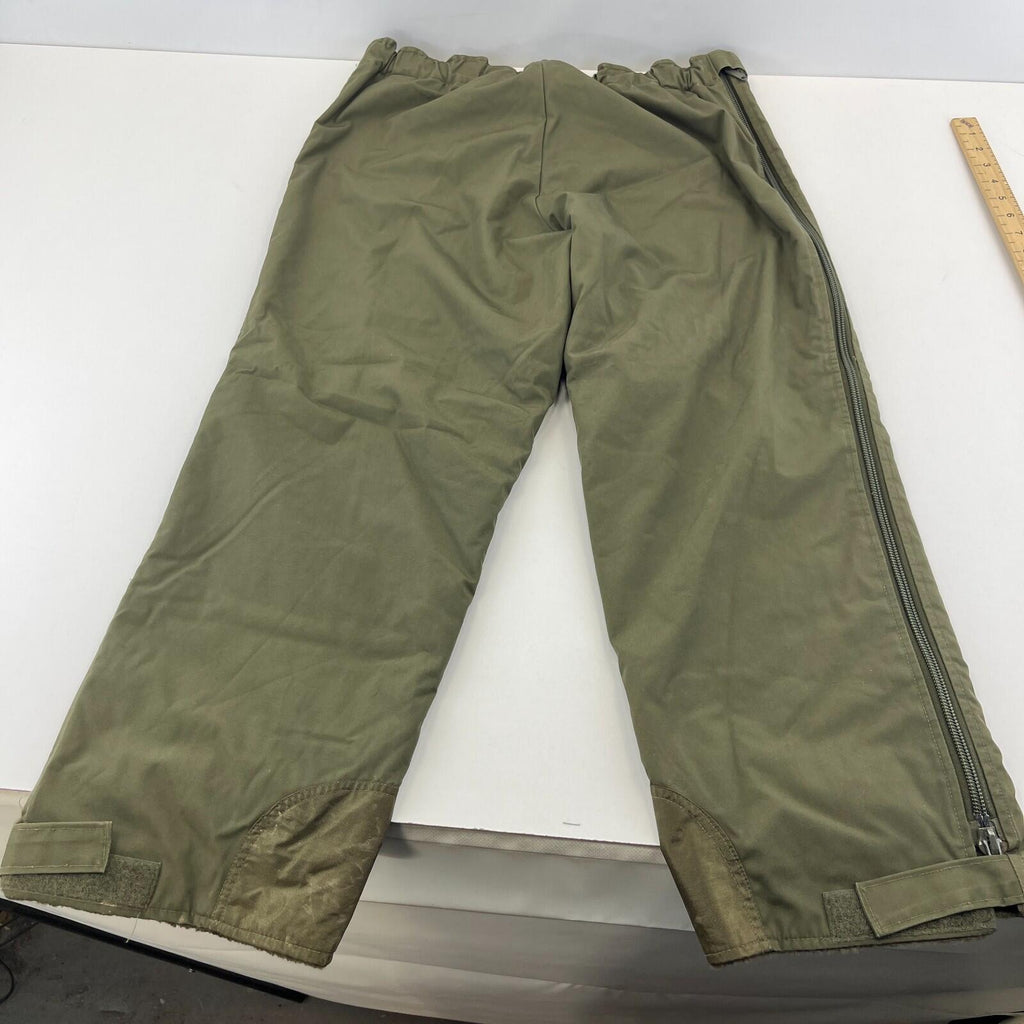 Army Fleece Lined Trouser Original German Military Waterproof Gore Tex Work Pant
