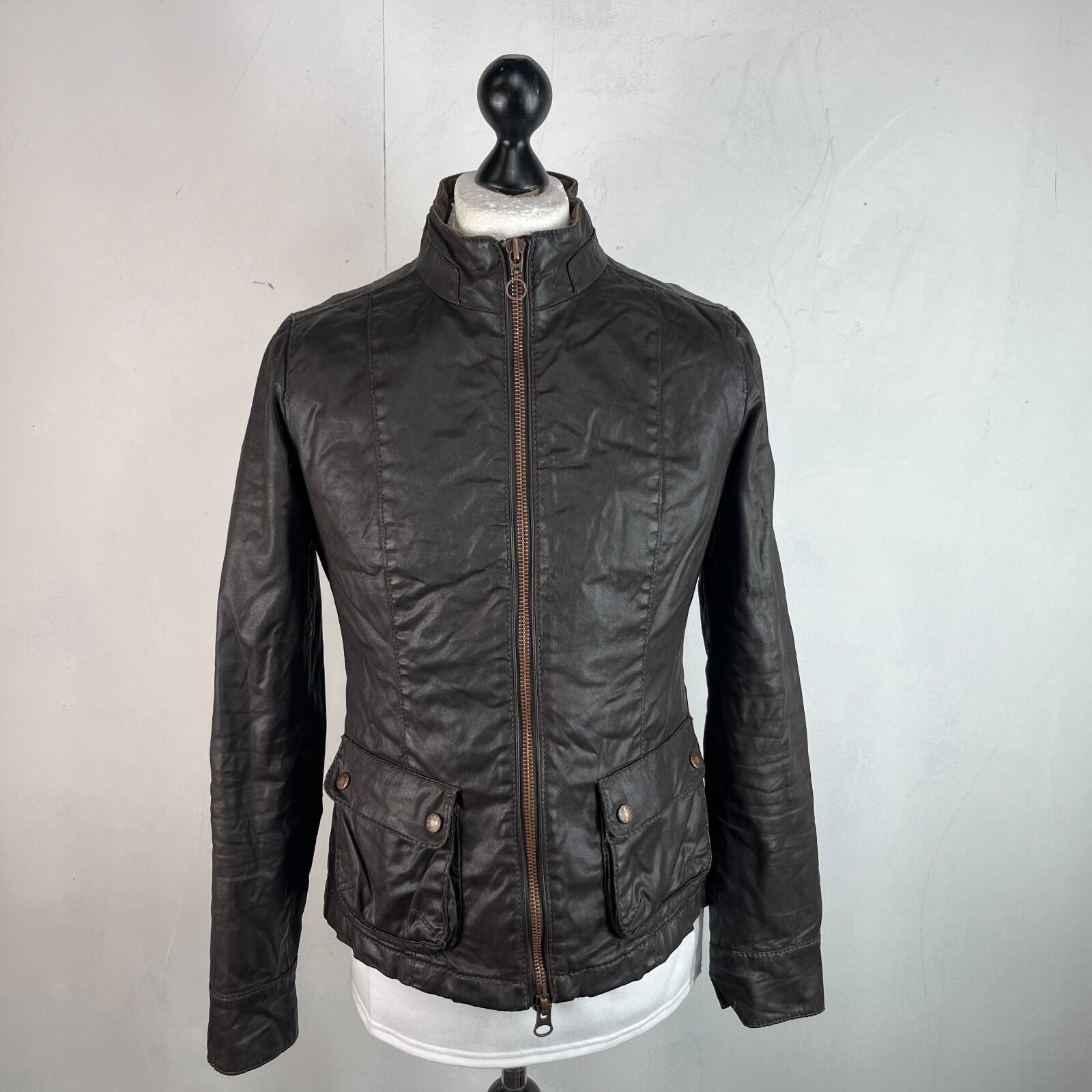Marc O'Polo Women's Brown Short Wax Jacket size EU 40 / UK M