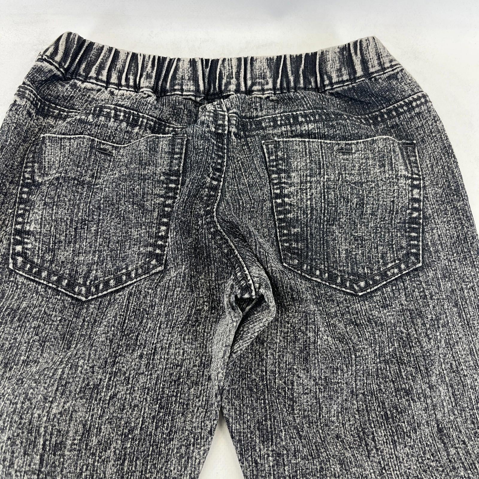 Criminal Damage Black Stonewash Jeggings UK size 6 NWOT