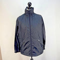 Original Puffa Pack-Away Jacket Pack-a-Mac with Stow-Hood Black size Medium