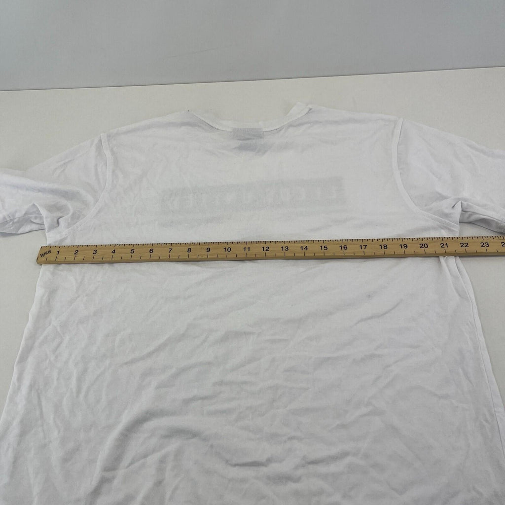 Leeds United Men's T-Shirt in White UK size Large
