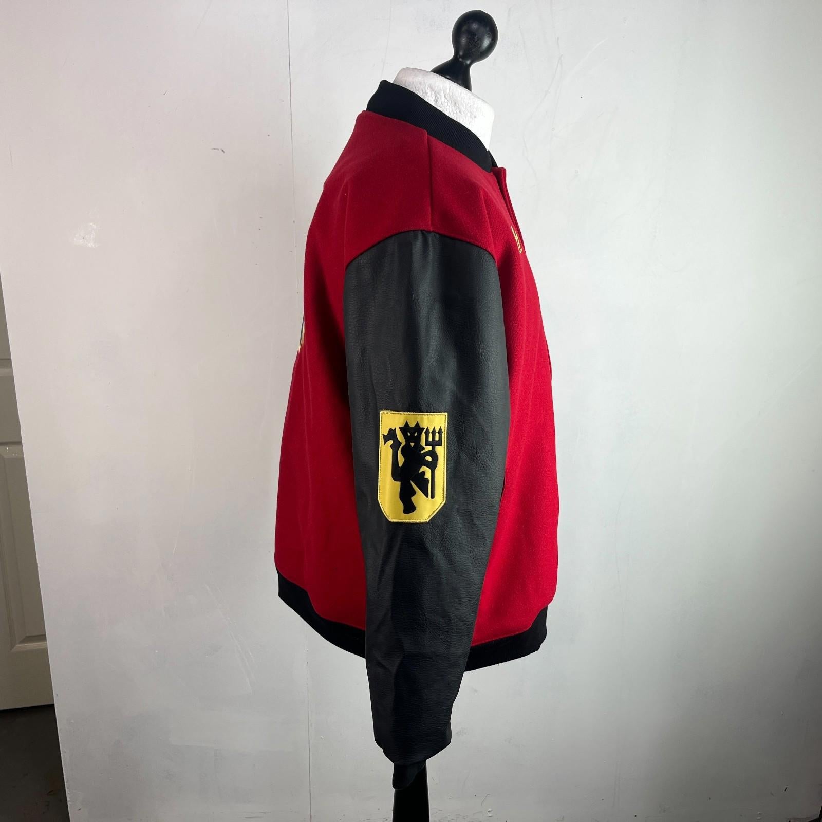 Manchester United Authentic Adidas XL VRCT Varsity Jacket size XL - BNWT
