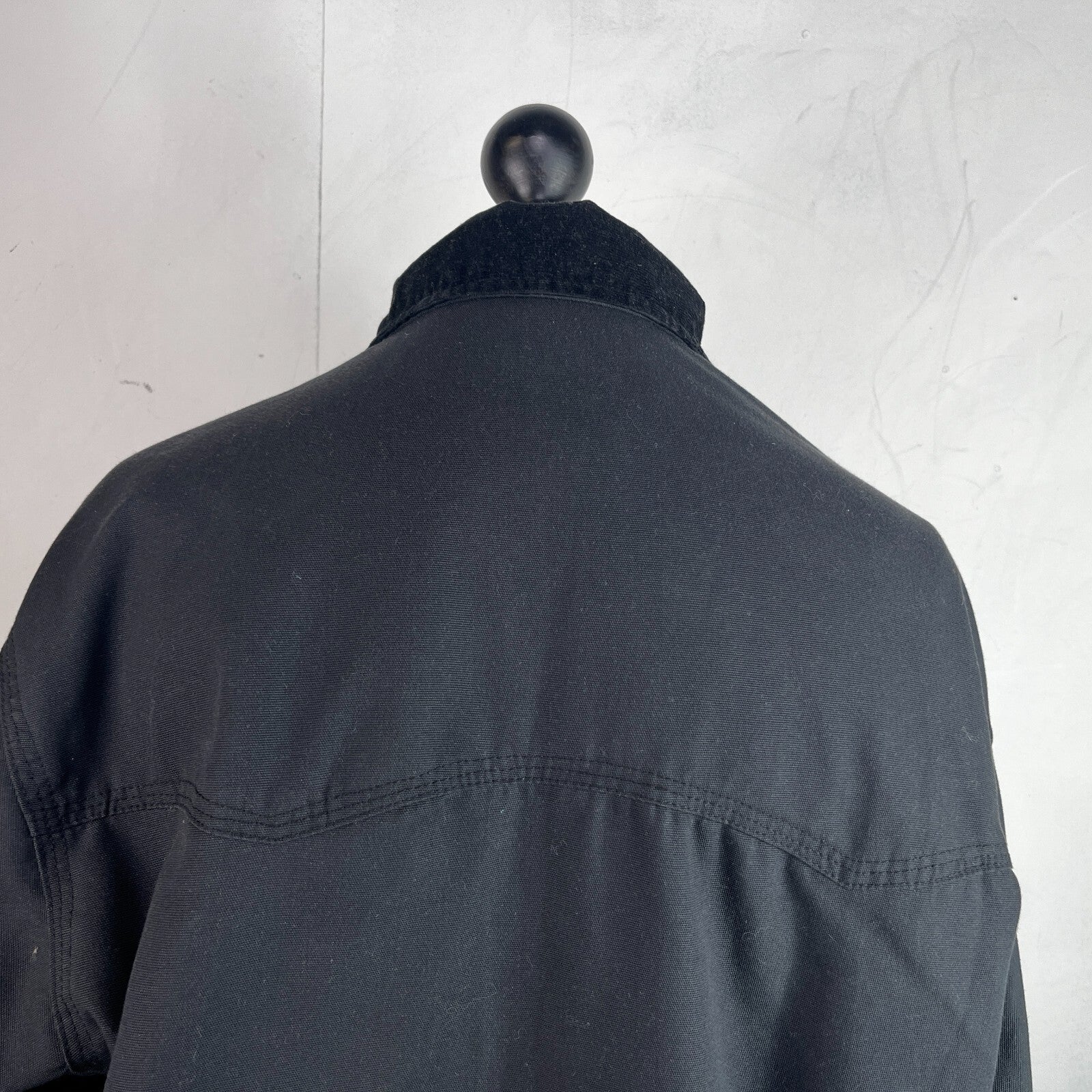 Carhartt Men’s Thermal Quilted Chore Jacket Black size XL VGC Americana