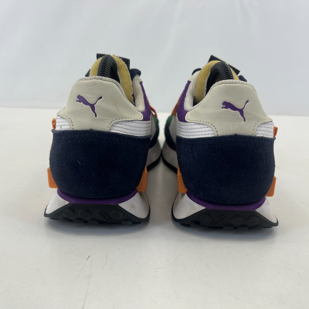 Puma Rider Play On Trainers Men's UK size 8.5 Green White Purple Black Orange