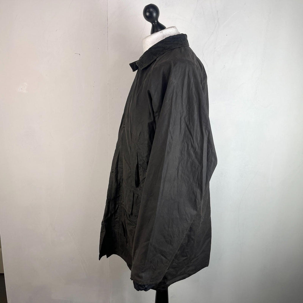 Alfa Laval Hamra The Windsor Wax Jacket size XL in Black Made in England