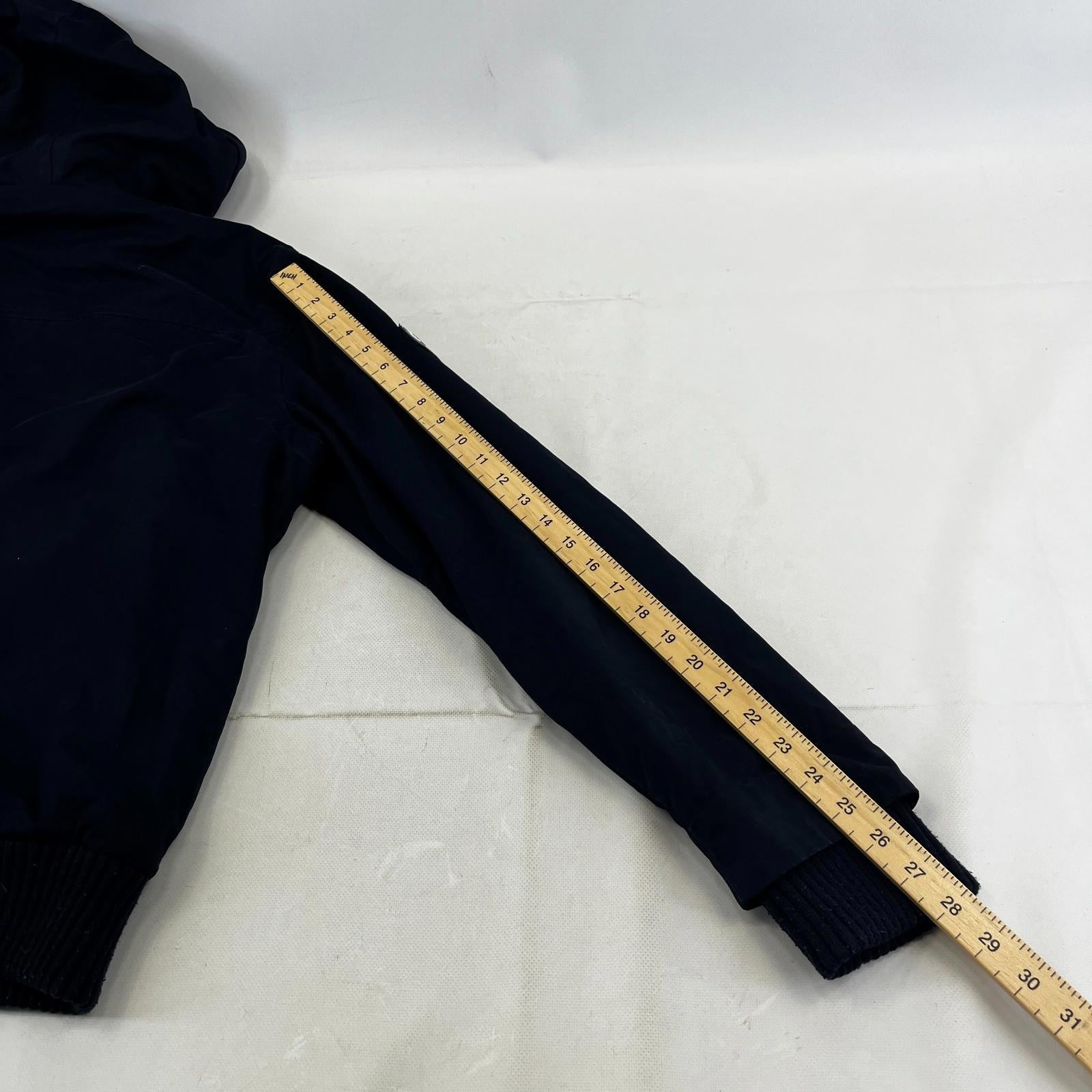 Superdry Microfibre  Windbomber Windbreaker Bomber Jacket size XL Navy Blue