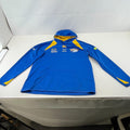 Leeds Rhinos Rugby League Oxen Hoodie Blue size Medium Blue Yellow