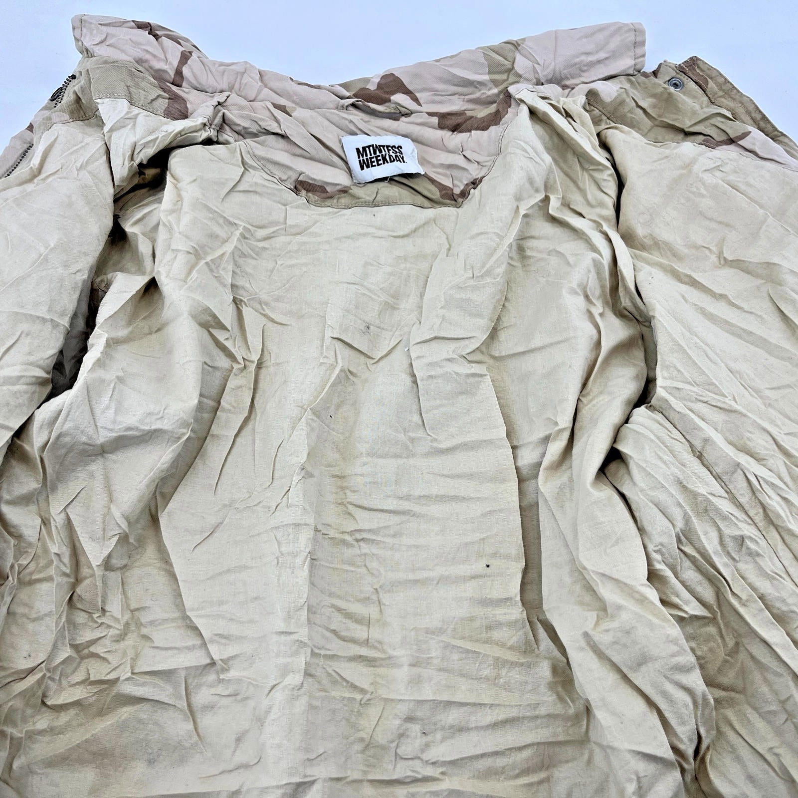 Weekday Irina US Desert Camo Casual Jacket Men's size Large